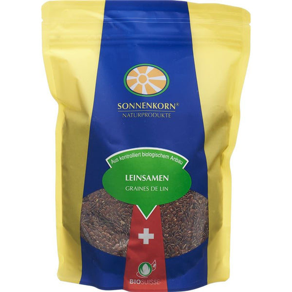 SONNENKORN Leinsamen Bio Knospe 500 g