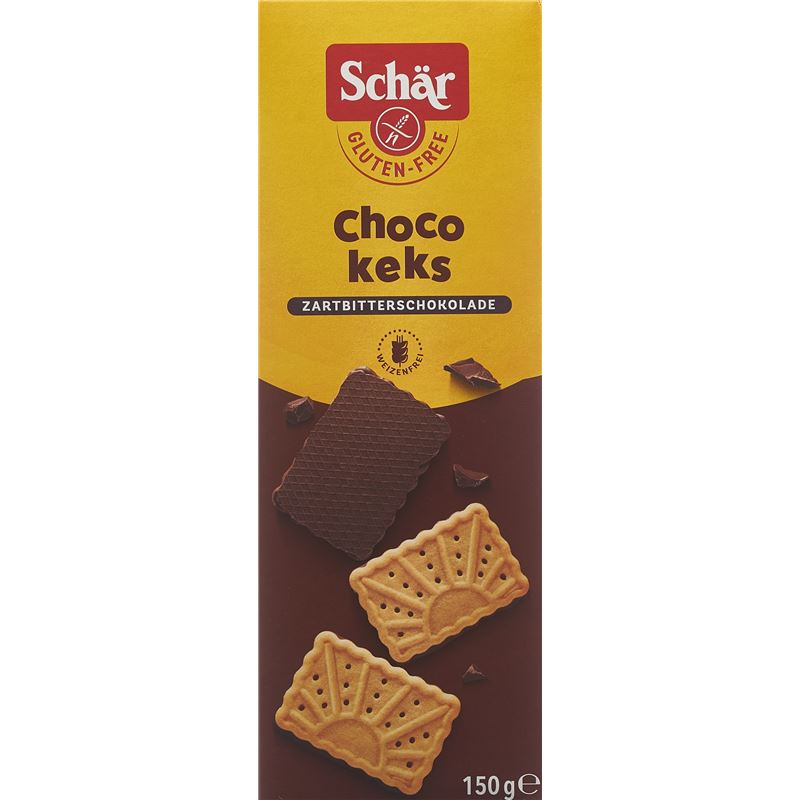 SCHÄR Biscotti m Schokoboden glutenfrei 150 g