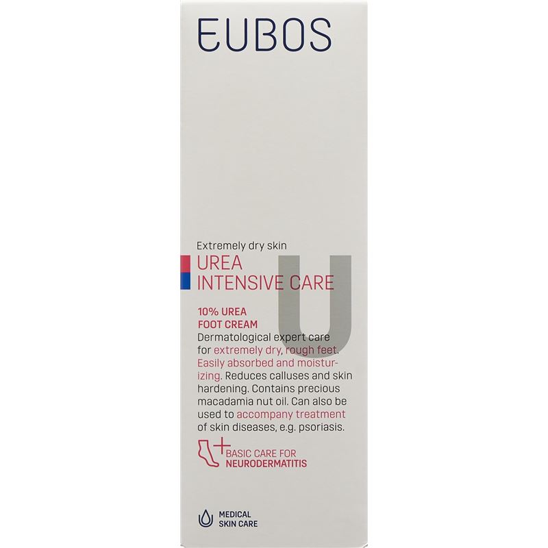 EUBOS Urea Fusscrème 100 ml