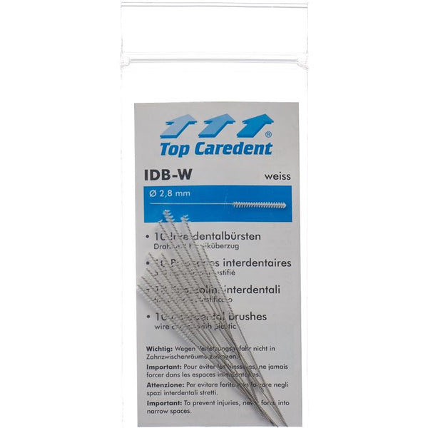 TOP CAREDENT C1 IDB-W Interd Bürste weiss 10 Stk