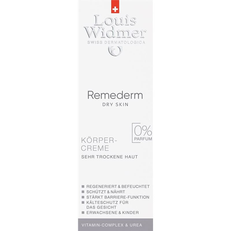 WIDMER Remederm Körpercreme o Parf 75 ml