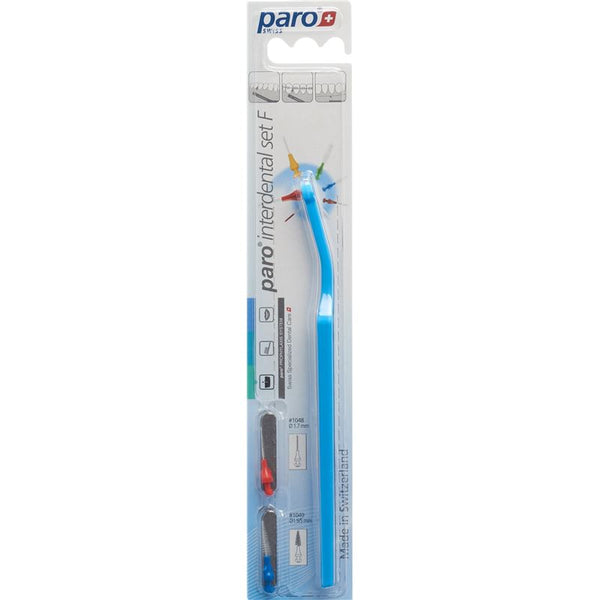 PARO Kunststoffhalter F Set mit 2 Bürsten