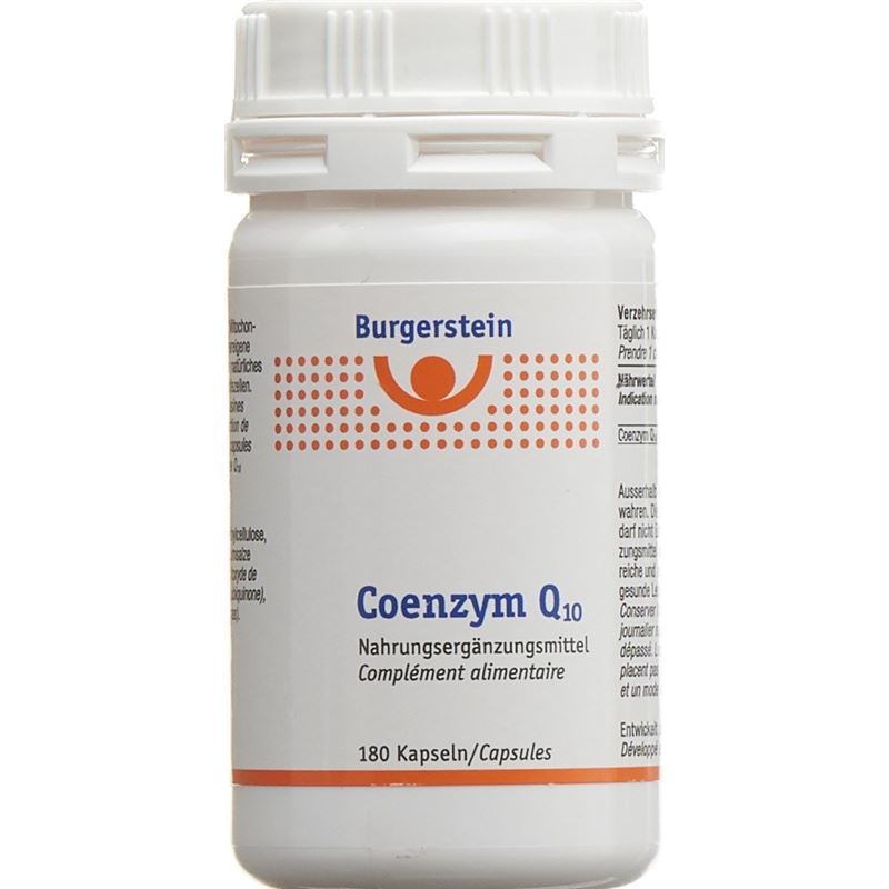 BURGERSTEIN Coenzym Q10 Kaps 30 mg 180 Stk