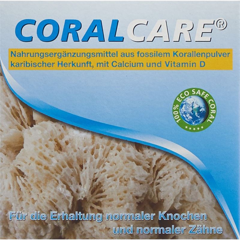 CORALCARE Coralcalcium Karibik+VitD3 Btl 30 Stk