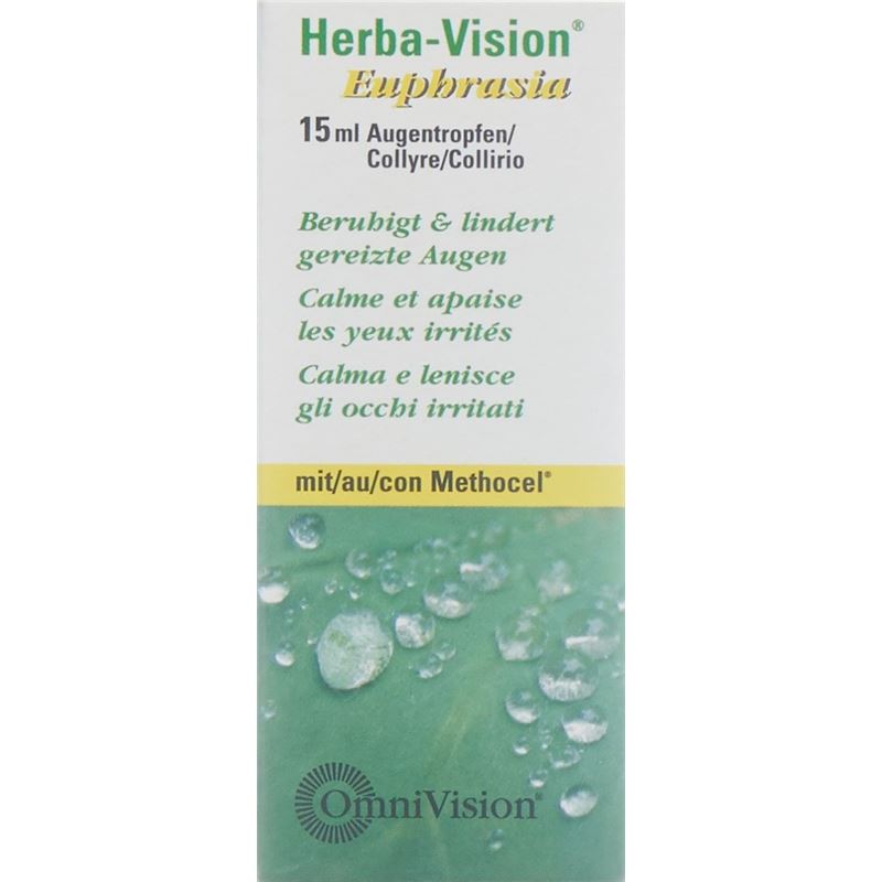 HERBA VISION Euphrasia Augentropfen 15 ml