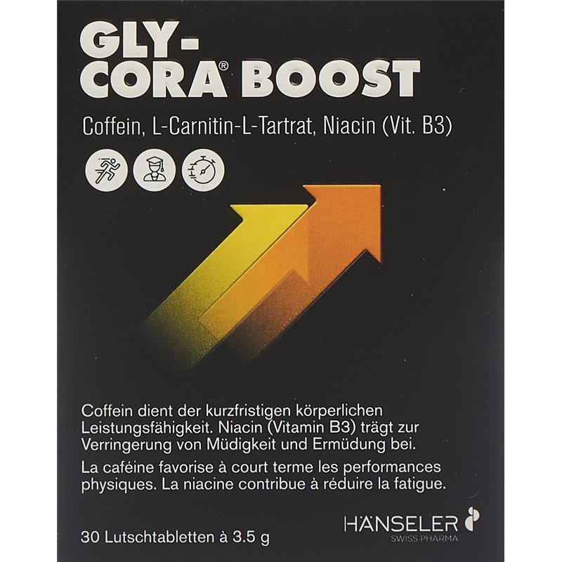 GLY-CORA BOOST Lutschtabl 30 Stk