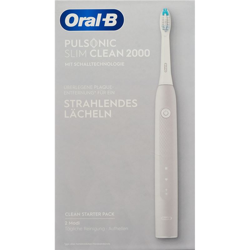 ORAL-B Pulsonic Slim Clean 2000 grau