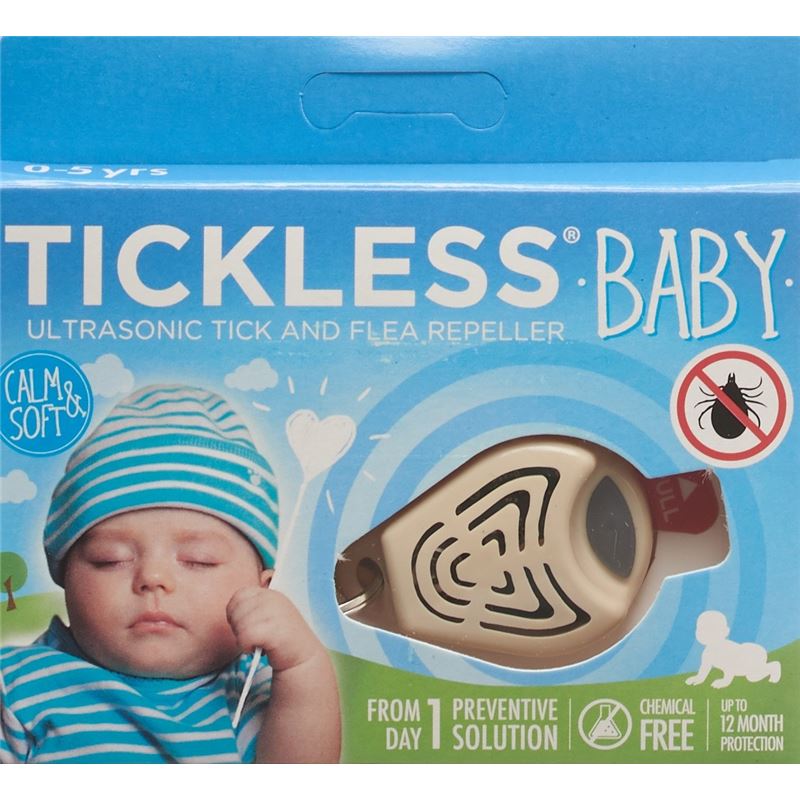 TICKLESS Baby Zeckenschutz beige