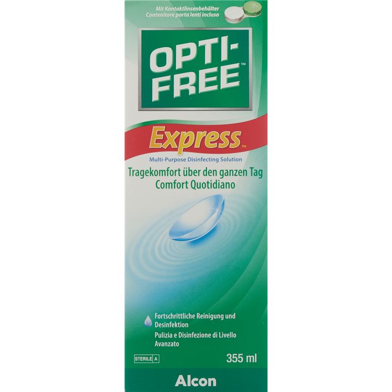 OPTI FREE EXPRESS No Rub Lös Fl 355 ml