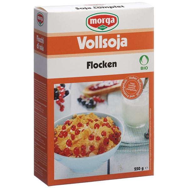 MORGA Vollsoja Flocken Sünneli Knospe Bio 250 g