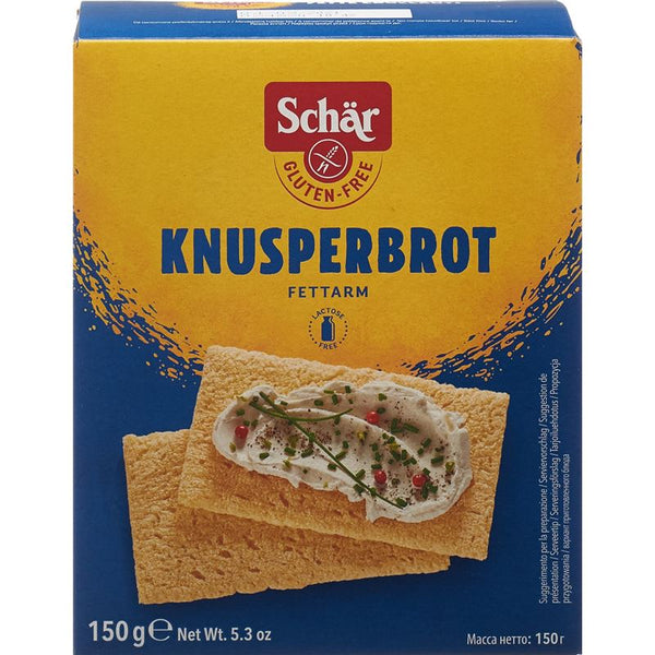 SCHÄR Knusperbrot glutenfrei 150 g