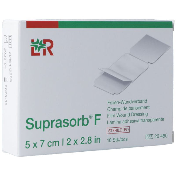 SUPRASORB F Folien-Wundverband 7x5cm st 10 Stk