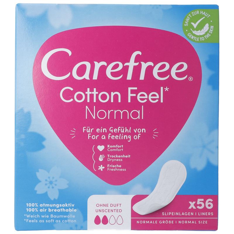 CAREFREE Cotton Feel Karton 56 Stk