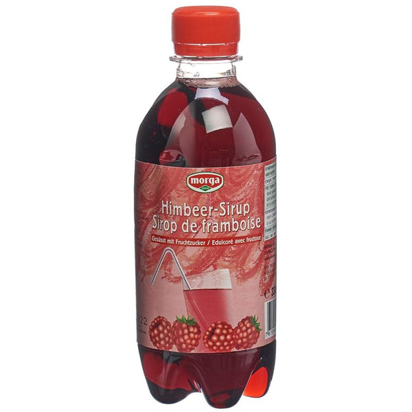 MORGA Himbeer Sirup m Fruchtzucke 3.3 dl