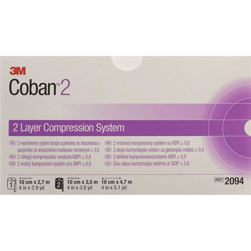 3M COBAN 2 2-Lagen Kompressions-System Set