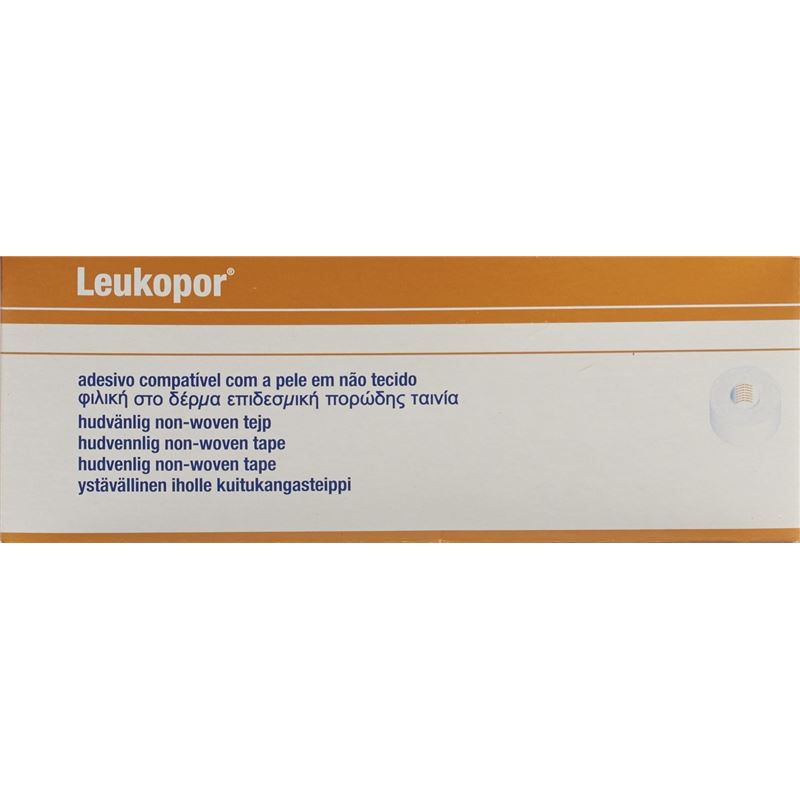 LEUKOPOR Heftpflaster 9.2mx2.5cm weiss 12 Stk