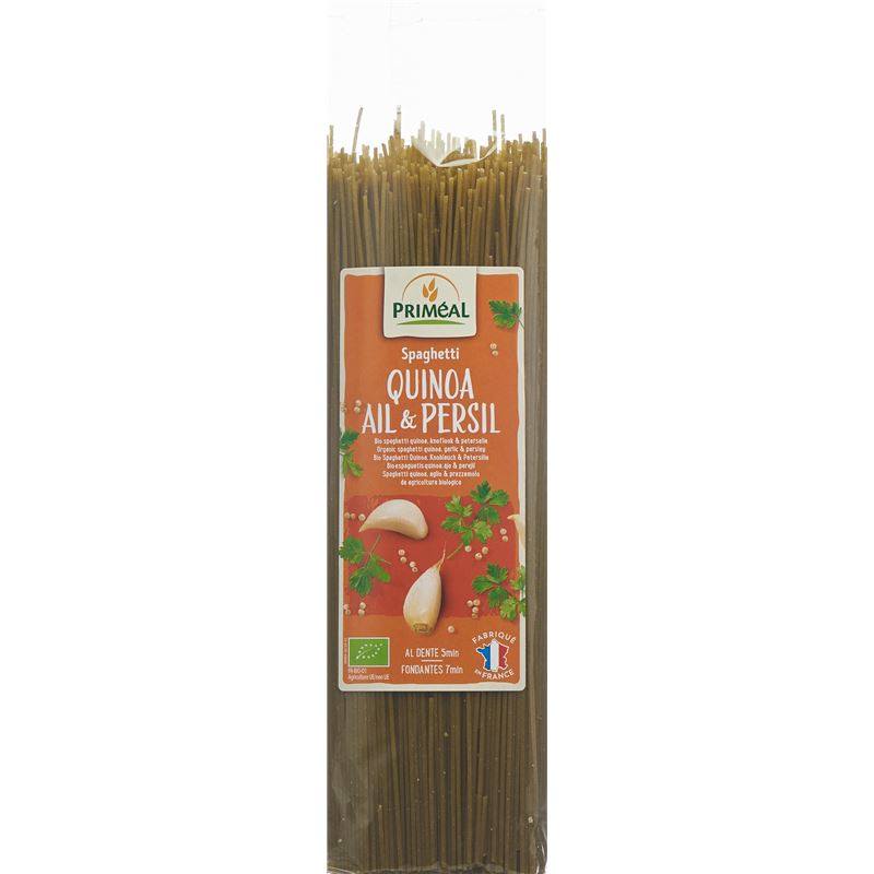 PRIMEAL Spaghetti Quinoa Knoblauch-Petersil 500 g
