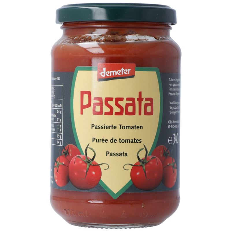 VANADIS Tomatenmark Passata Demeter Glas 340 g