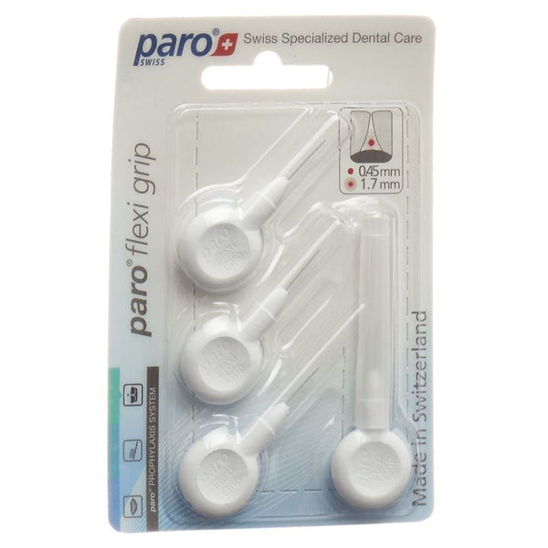 PARO Flexi Grip 1.7mm xxxx-fine weiss zylind 4 Stk