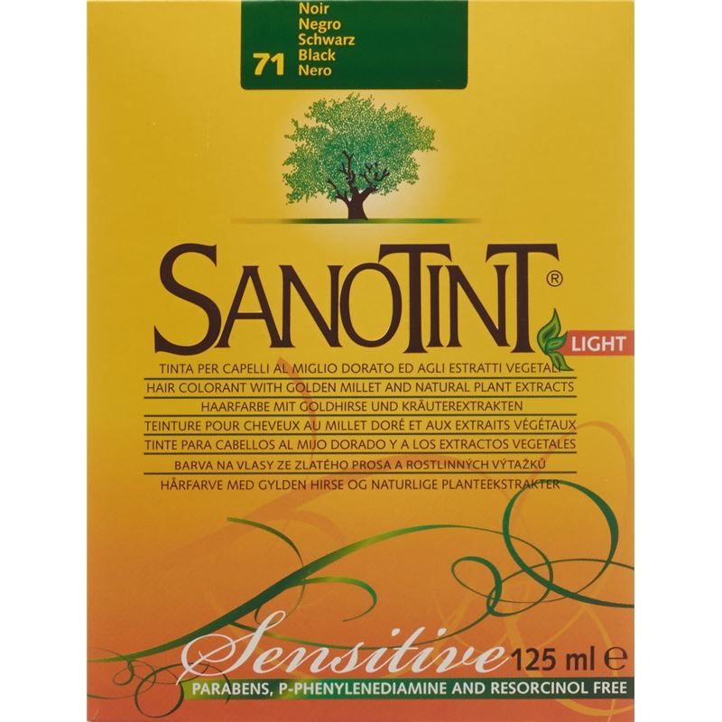 SANOTINT Sensitive Haarfarbe 71 schwarz