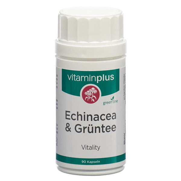 VITAMINPLUS Echinacea & Grüntee Kaps Ds 90 Stk