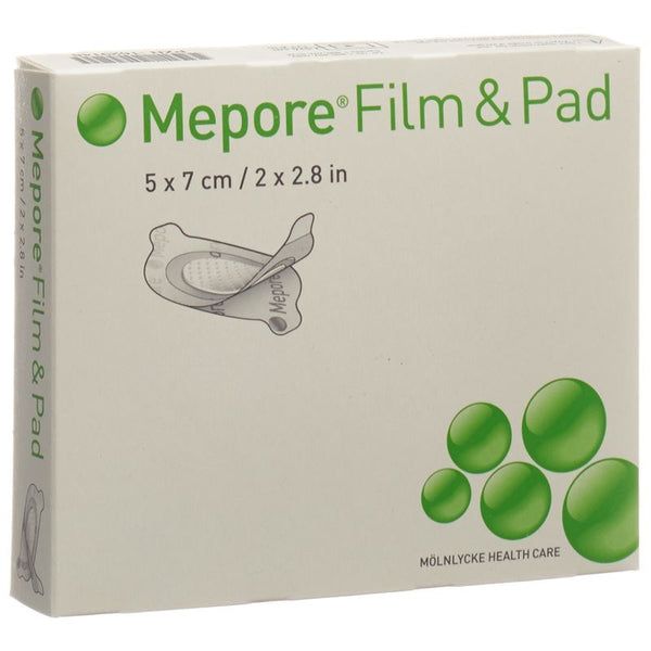 MEPORE Film & Pad 5x7cm oval 5 Stk