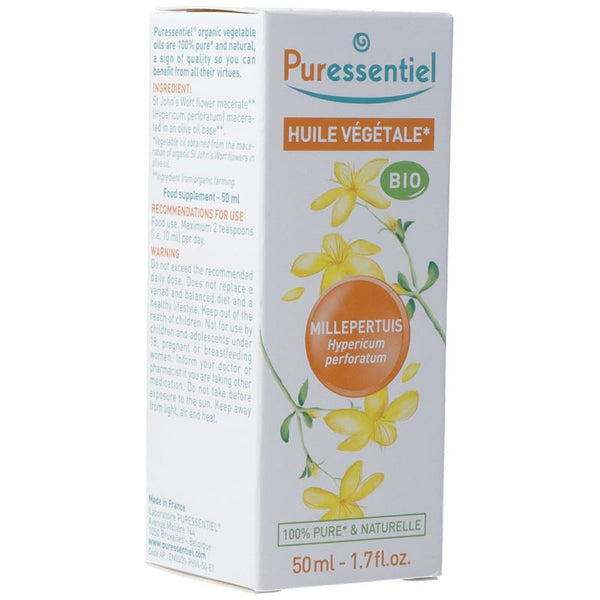 PURESSENTIEL Pflanzenöl Johanniskraut Bio 50 ml