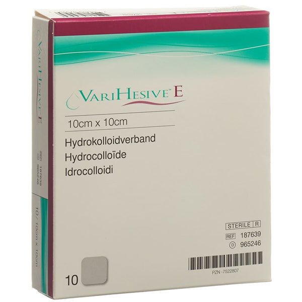 VARIHESIVE E Verband 10x10cm 10 Stk