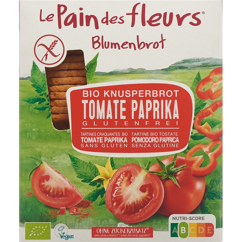 BLUMENBROT Apéro Tomaten und Paprika 150 g