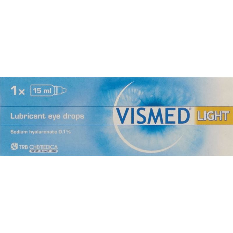 VISMED LIGHT Gtt Opht 1 mg/ml Fl 15 ml