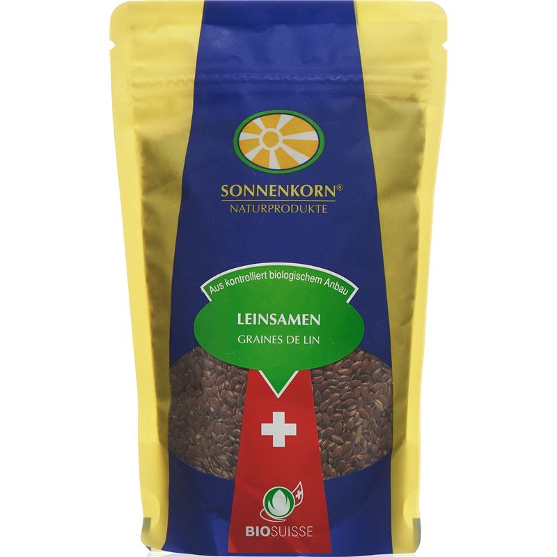 SONNENKORN Leinsamen Bio Knospe 250 g