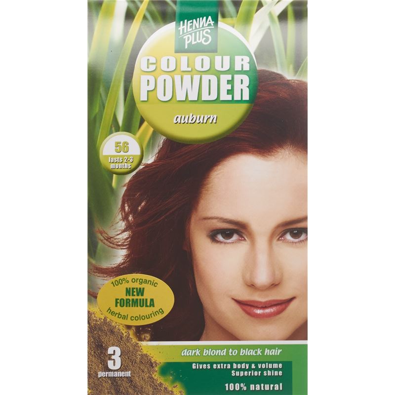 HENNA PLUS Colour Powder 56 kastanie 100 g