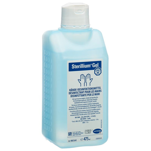 STERILLIUM Gel Händedesinfektion Fl 475 ml