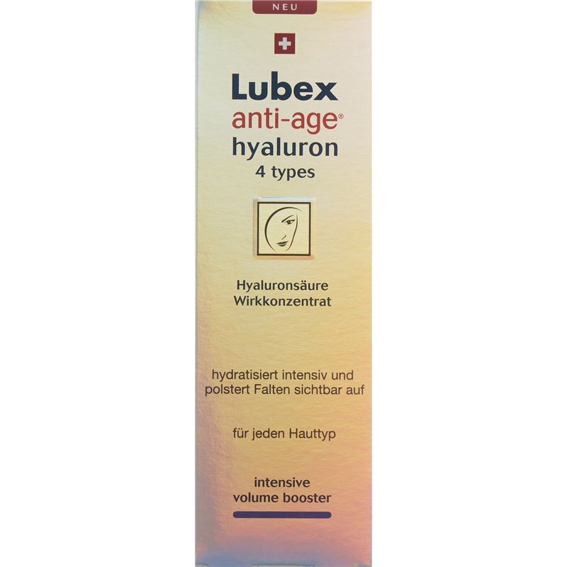 LUBEX ANTI-AGE hyaluron 4 types Fl 30 ml