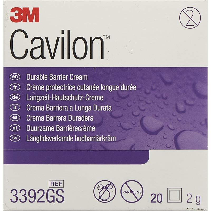 3M CAVILON Durable Barrier Cr impr (neu) 20 x 2 g