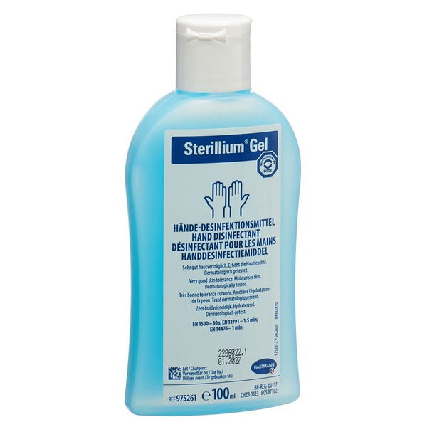 STERILLIUM Gel Händedesinfektion Fl 100 ml