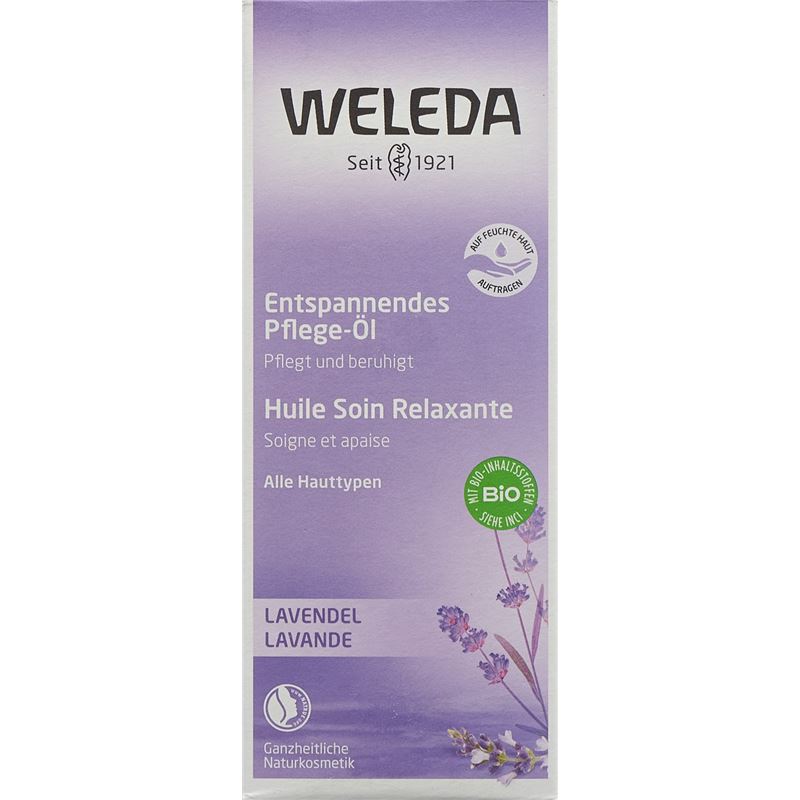 WELEDA Pflege-Öl entspannend Lavendel 100 ml