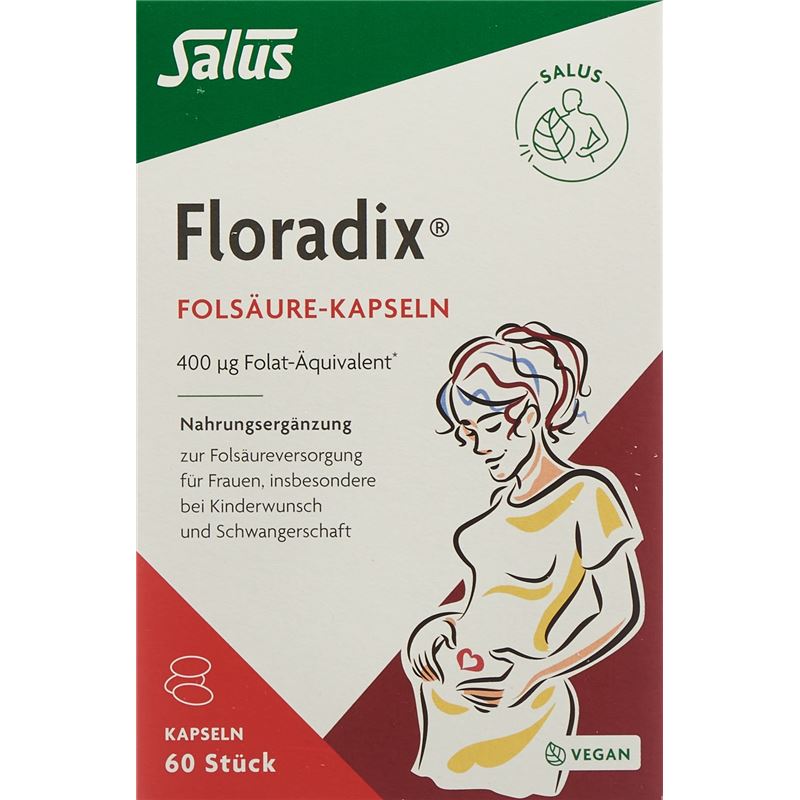 FLORADIX Folsäure Kaps 60 Stk