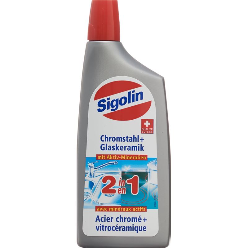 SIGOLIN 2in1 Chromstahl+Glaskeramik Fl 250 ml