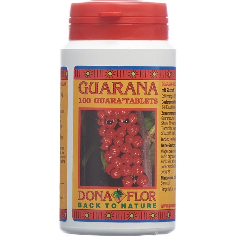 GUARANA DONA FLOR Kautabl 100 Stk