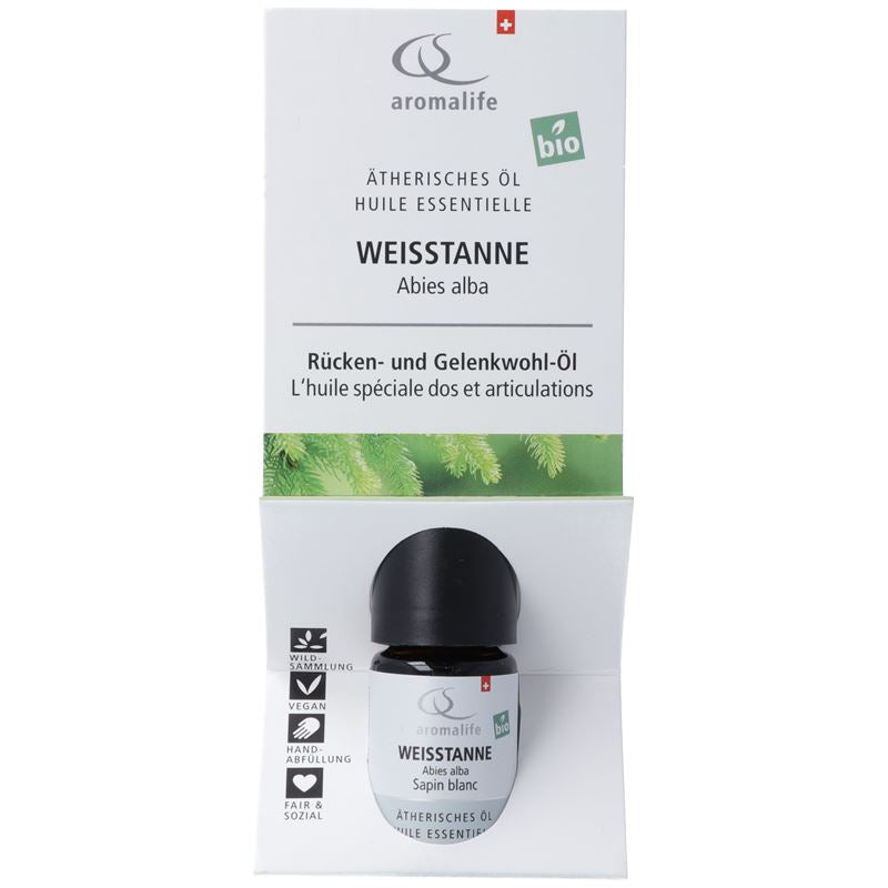 AROMALIFE TOP Weisstanne Äth/Öl BIO Fl 5 ml