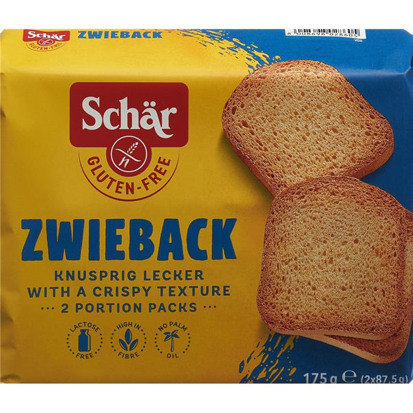 SCHÄR Zwieback glutenfrei 175 g