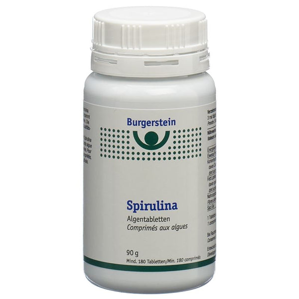 BURGERSTEIN Spirulina Tabl Ds 180 Stk