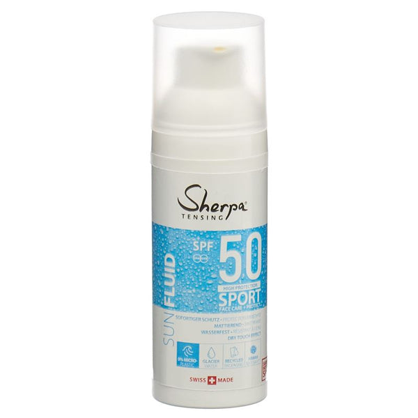 SHERPA TENSING Sun Fluid SPF50 Sport Fl 50 ml