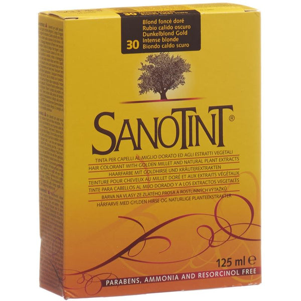 SANOTINT Haarfarbe 30 dunkelblond gold