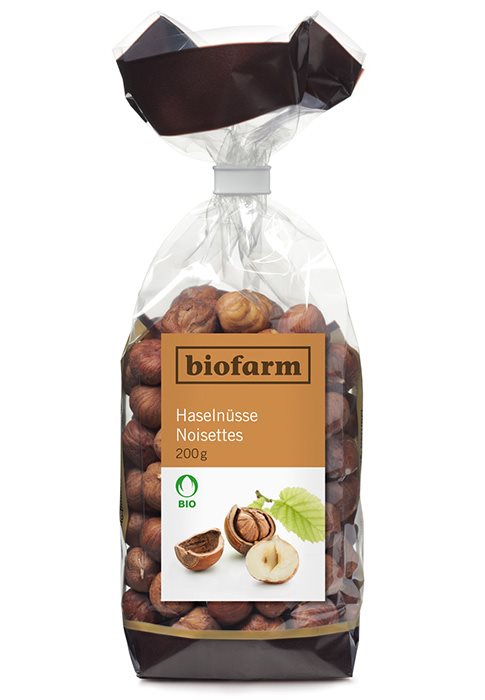 BIOFARM Haselnüsse Knospe Btl 200 g