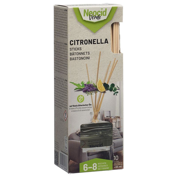 NEOCID VERDE Citronella 10 Sticks mit Fl 65ml