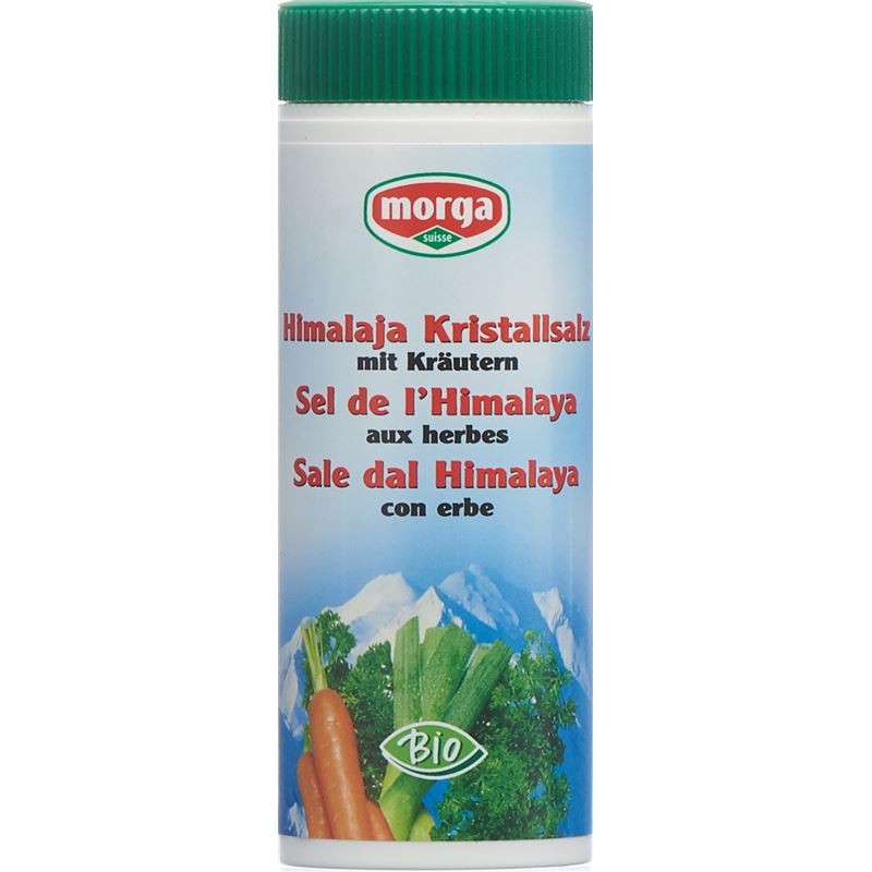 MORGA Himalaja Kristallsalz mit Kräutern 100 g