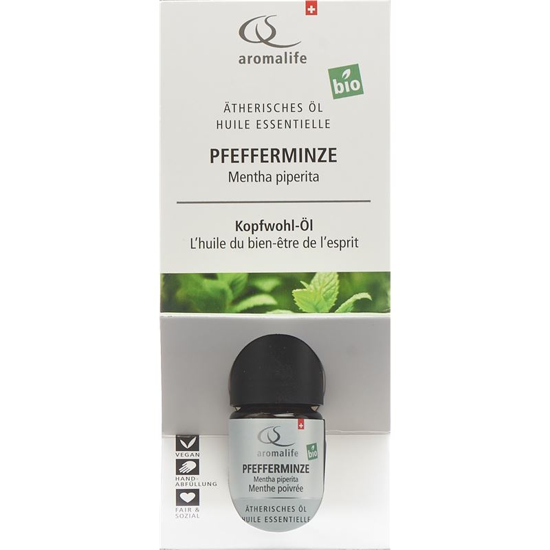 AROMALIFE TOP Pfefferminze Äth/Öl BIO Fl 5 ml