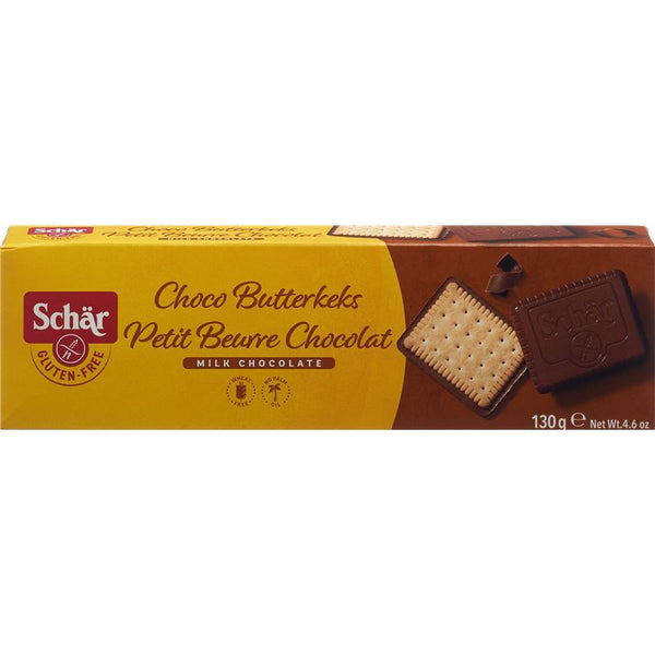 SCHÄR Butterkeks Choco glutenfrei 130 g